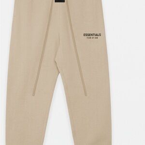 Fear of God Essentials Desert Sand Fleece Sweatpants